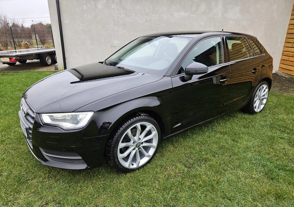 Audi A3 cena 43900 przebieg: 182151, rok produkcji 2013 z Rybnik małe 596